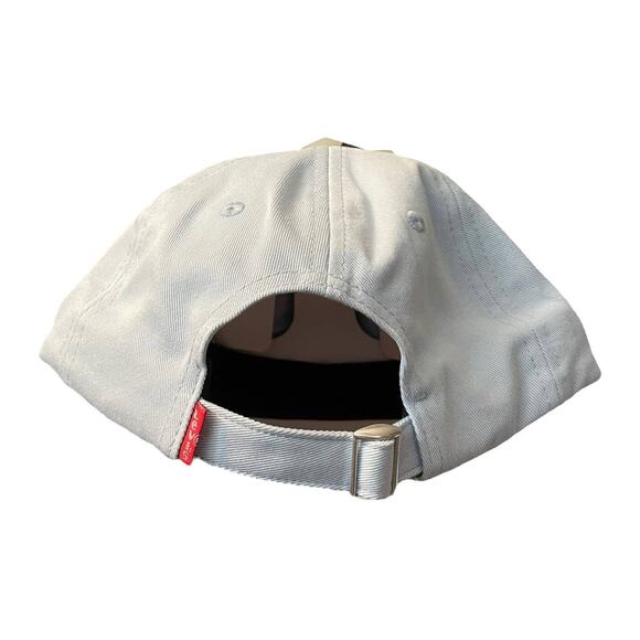 NWT Levi’s Jeans Logo Adjustable Hat Light Blue - Picture 4 of 4